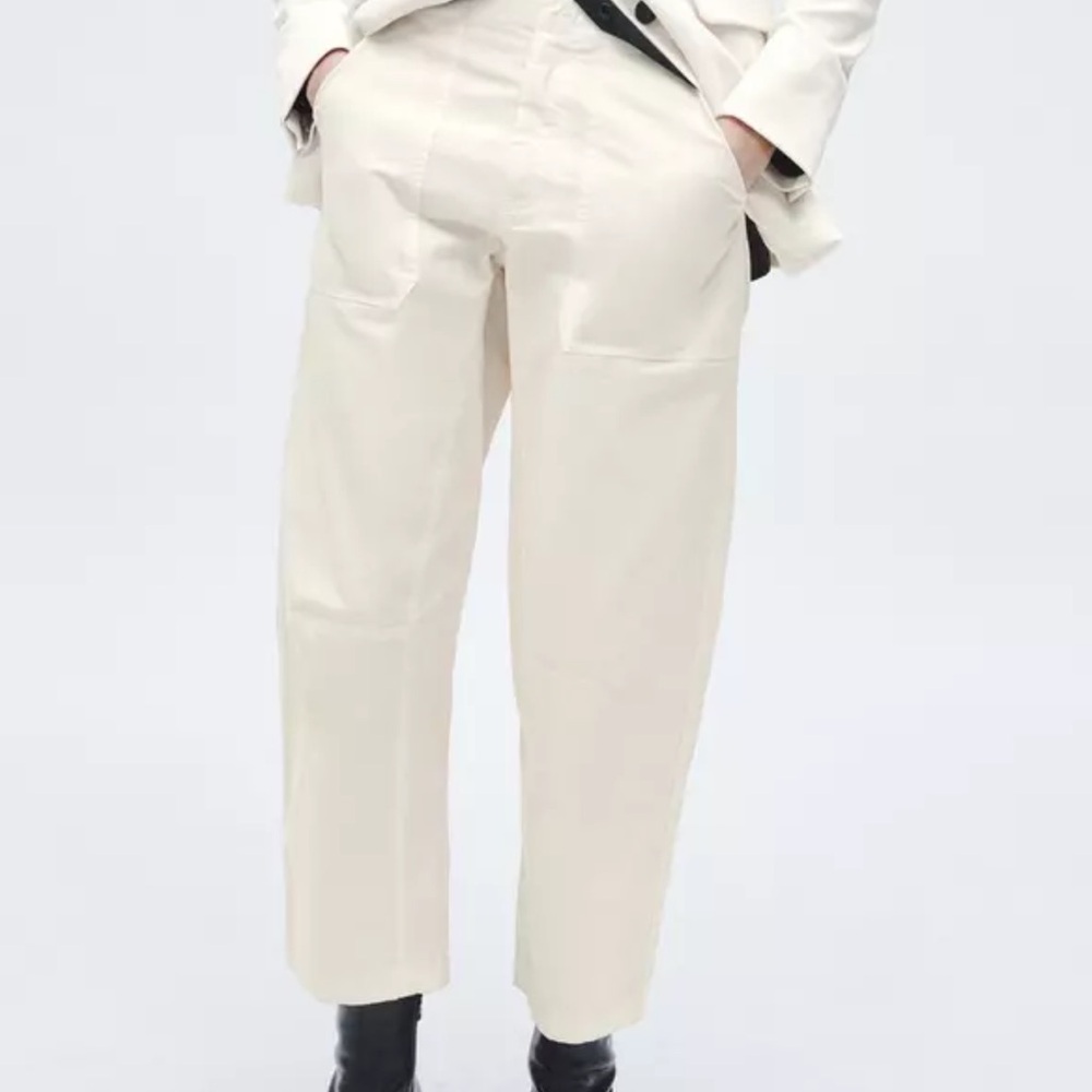 rag & bone Cream Ankle Pants
